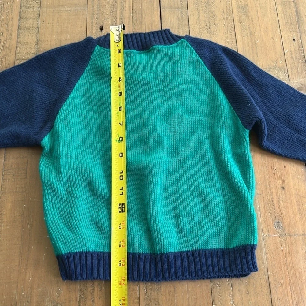 Oshkosh vintage logo mock neck sweater
